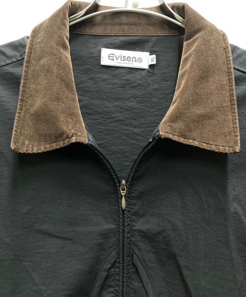 EVISEN（エビセン）EVISEN (エビセン) ハーフムーンポケットナイロンブルゾン ブラック サイズ:XLの古着・服飾アイテム