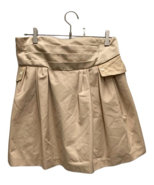 UNDERCOVER（アンダーカバー）UNDERCOVER (アンダーカバー) カマーベルト付き スカート ベージュ サイズ:2の古着・服飾アイテム