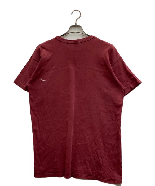 Champion（チャンピオン）Champion (チャンピオン) 80'S 3段プリントTEE レッド サイズ:XLの古着・服飾アイテム