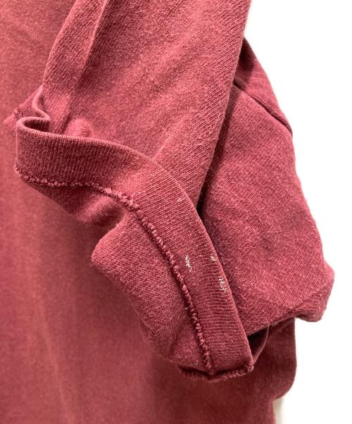 Champion（チャンピオン）Champion (チャンピオン) 80'S 3段プリントTEE レッド サイズ:XLの古着・服飾アイテム