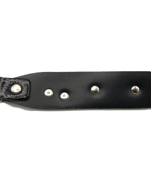 TOGA PULLA（トーガ プルラ）TOGA PULLA (トーガ プルラ) エナメルナローウエスタンベルト ブラックの古着・服飾アイテム