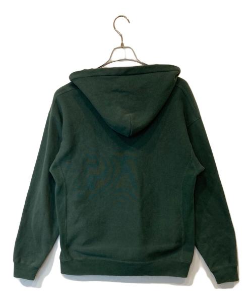 Champion（チャンピオン）Champion (チャンピオン) スナップリバースフーディ グリーン サイズ:Mの古着・服飾アイテム