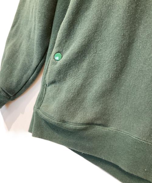 Champion（チャンピオン）Champion (チャンピオン) スナップリバースフーディ グリーン サイズ:Mの古着・服飾アイテム