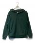 Champion（チャンピオン）の古着「スナップリバースフーディ」｜グリーン
