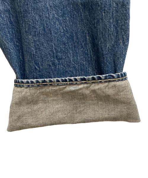 A.PRESSE（アプレッセ）A.PRESSE (アプレッセ) Washed Denim Wide Pants インディゴ サイズ:34の古着・服飾アイテム