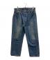 A.PRESSE（アプレッセ）の古着「Washed Denim Wide Pants」｜インディゴ