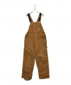 CarHarttカーハート）の古着「ダックオーバーオール」｜ブラウン