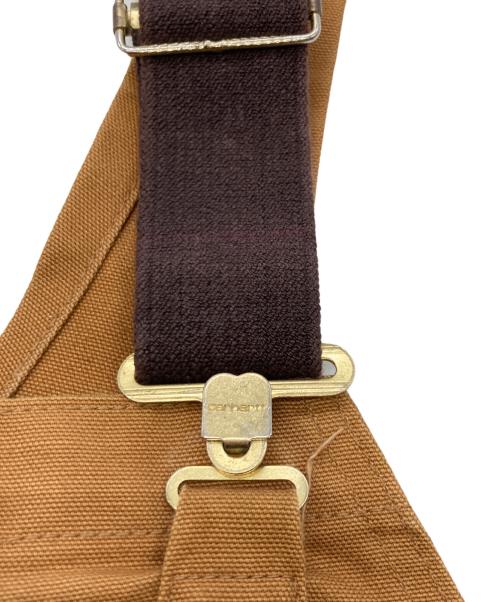 CarHartt（カーハート）CarHartt (カーハート) ダックオーバーオール ブラウン サイズ:96cm (38ｘ30)の古着・服飾アイテム
