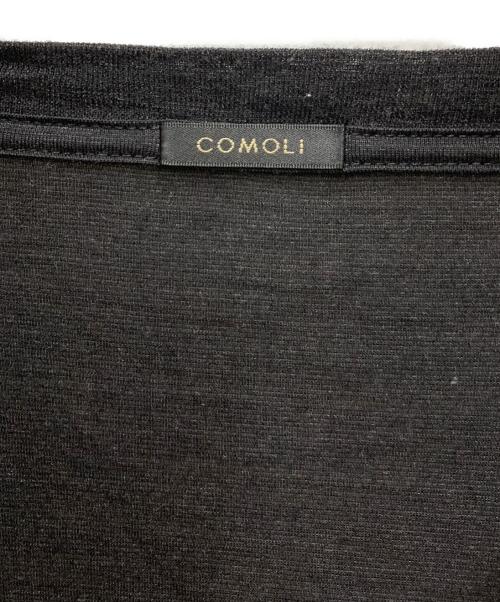 COMOLI（コモリ）COMOLI (コモリ) サマーウール 長袖Tシャツ ブラック サイズ:3の古着・服飾アイテム