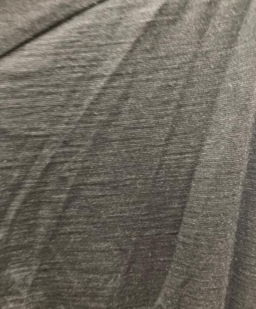 COMOLI（コモリ）COMOLI (コモリ) サマーウール 長袖Tシャツ ブラック サイズ:3の古着・服飾アイテム