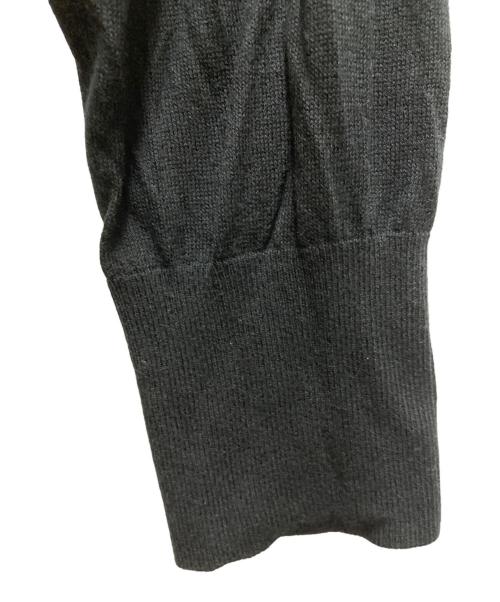 YOKE（ヨーク）YOKE (ヨーク) SILK CASHMERE SHEER SWEATER ブラック サイズ:3の古着・服飾アイテム
