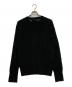 YOKE (ヨーク) SILK CASHMERE SHEER SWEATER ブラック サイズ:3：15000円