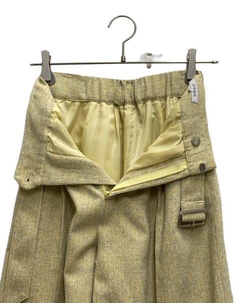 LOVELESS（ラブレス）LOVELESS (ラブレス) サマーツイードセットアップ イエロー サイズ:34の古着・服飾アイテム