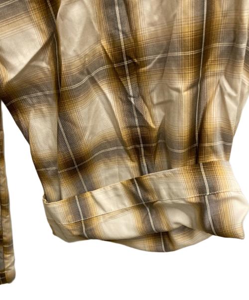 MAISON SPECIAL（メゾンスペシャル）MAISON SPECIAL (メゾンスペシャル) Plaid Lace Camisole All-In-One ブラウン サイズ:36の古着・服飾アイテム