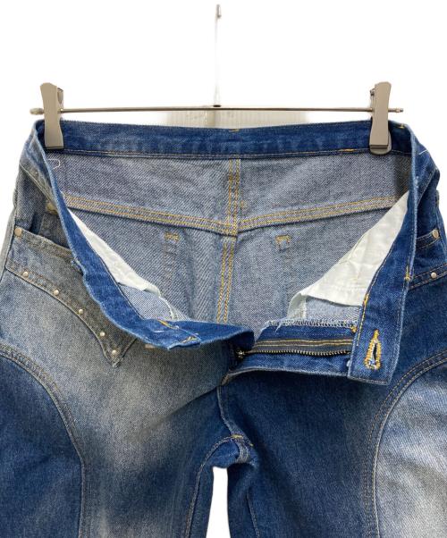 Knuth Marf（クヌースマーフ）Knuth Marf (クヌースマーフ) bell bottom denim pants インディゴ サイズ:Ｓの古着・服飾アイテム