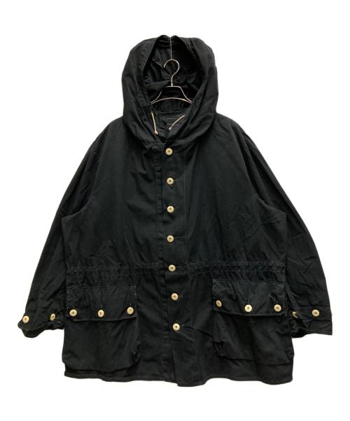 Swedish Army（スウェーデン軍）Swedish Army (スウェーデン軍) M-62 黒染めスノーカモパーカー ブラック サイズ:C54の古着・服飾アイテム