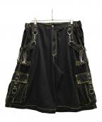 TRIPP NYCトリップニューヨークシティー）の古着「チェーンカーゴショーツ」｜ブラック