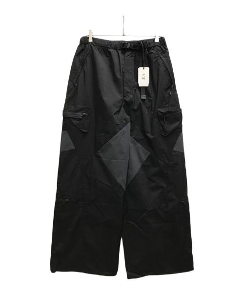 F/CE.（エフシーイー）F/CE. (エフシーイー) 2.5 LAYER PIN TUCK WIDE TROUSERS ブラック サイズ:Lの古着・服飾アイテム
