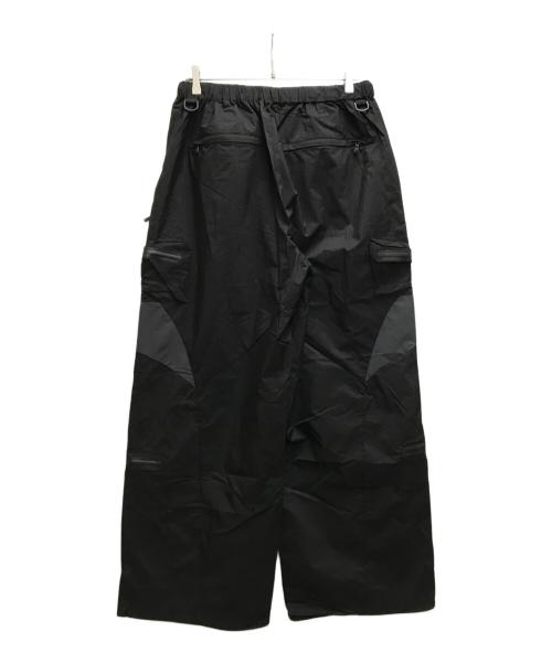 F/CE.（エフシーイー）F/CE. (エフシーイー) 2.5 LAYER PIN TUCK WIDE TROUSERS ブラック サイズ:Lの古着・服飾アイテム