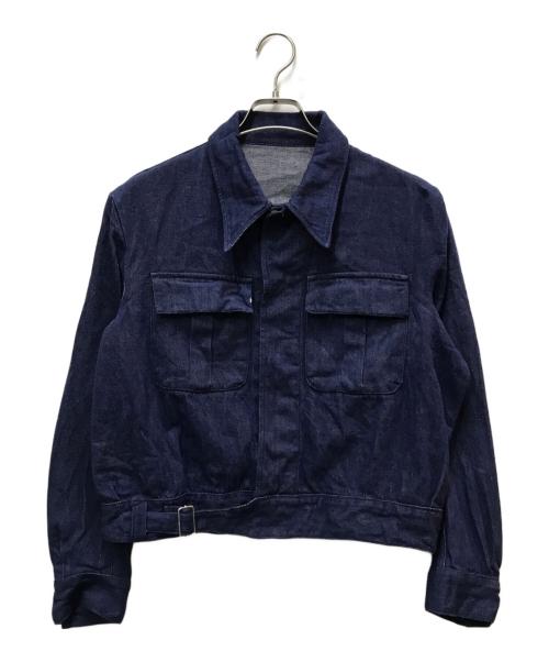 ITALIAN ARMY（イタリア軍）ITALIAN ARMY (イタリア軍) バトルドレスジャケット インディゴ サイズ:50の古着・服飾アイテム