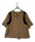 N°21 numero ventuno (ヌメロヴェントゥーノ) 切替ブラウス ベージュ サイズ:38：4000円