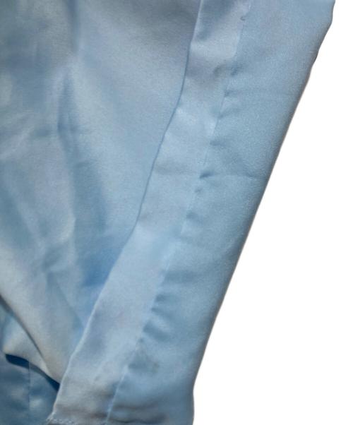 ORIGINAL GUAYABERA（オリジナルグァジャベーラ）ORIGINAL GUAYABERA (オリジナルグァジャベーラ) サテンキューバシャツ ブルー サイズ:XLの古着・服飾アイテム