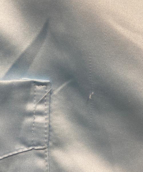 ORIGINAL GUAYABERA（オリジナルグァジャベーラ）ORIGINAL GUAYABERA (オリジナルグァジャベーラ) サテンキューバシャツ ブルー サイズ:XLの古着・服飾アイテム