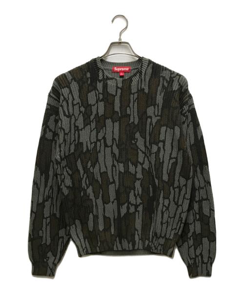 SUPREME（シュプリーム）SUPREME (シュプリーム) Old English Printed Sweater グレー サイズ:Sの古着・服飾アイテム