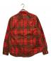 Supreme (シュプリーム) Spray Tartan Shirt レッド サイズ:M：8000円