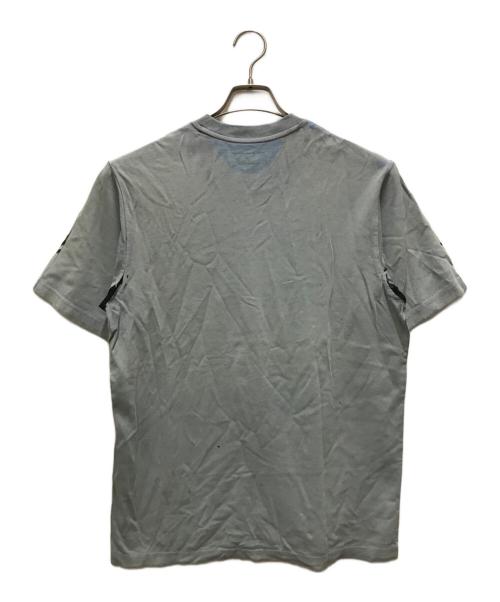 SUPREME（シュプリーム）Supreme (シュプリーム) Overprint Knockout Tee ブルー サイズ:Sの古着・服飾アイテム