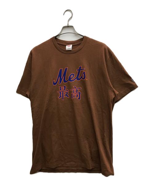 SUPREME（シュプリーム）Supreme (シュプリーム) Teams Tee Mets ブラウン サイズ:Lの古着・服飾アイテム