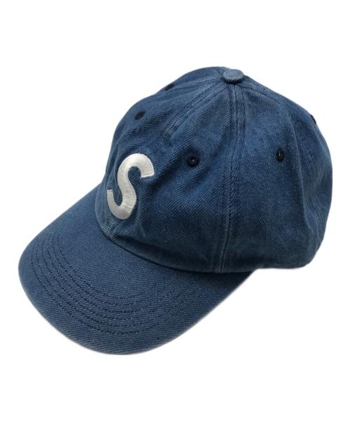 SUPREME（シュプリーム）SUPREME (シュプリーム) Pigment S Logo 6panel Denim インディゴの古着・服飾アイテム