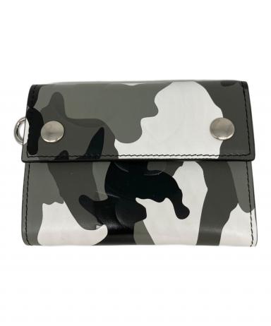 中古・古着通販】SUPREME (シュプリーム) Leather Chain Wallet グレー