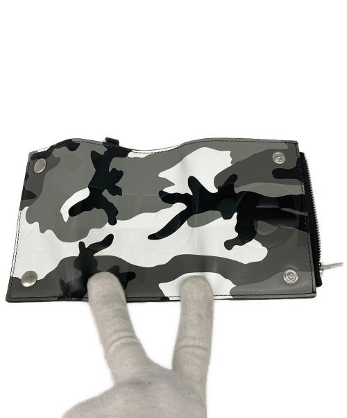 SUPREME（シュプリーム）SUPREME (シュプリーム) Leather Chain Wallet グレーの古着・服飾アイテム