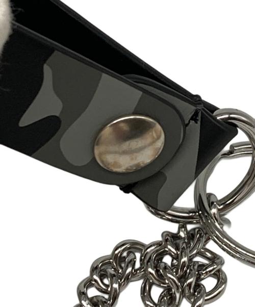 SUPREME（シュプリーム）SUPREME (シュプリーム) Leather Chain Wallet グレーの古着・服飾アイテム