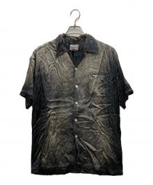 KAMIYA（カミヤ）の古着「KAMIYA Red Devil Bowling Shirt」｜ブラック