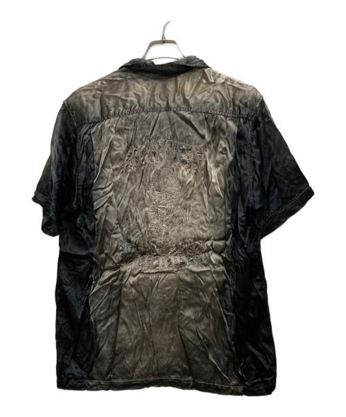 KAMIYA（カミヤ）KAMIYA (カミヤ) KAMIYA Red Devil Bowling Shirt ブラック サイズ:Mの古着・服飾アイテム