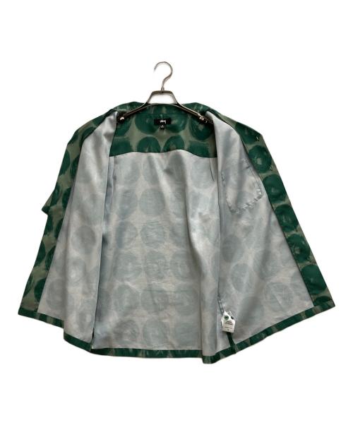 stussy（ステューシー）stussy (ステューシー) HAND DRAWN DOT SHIRT グリーン サイズ:Ｍの古着・服飾アイテム