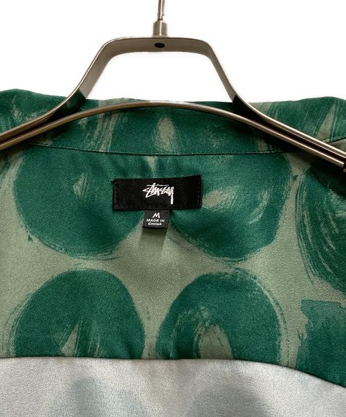 stussy（ステューシー）stussy (ステューシー) HAND DRAWN DOT SHIRT グリーン サイズ:Ｍの古着・服飾アイテム