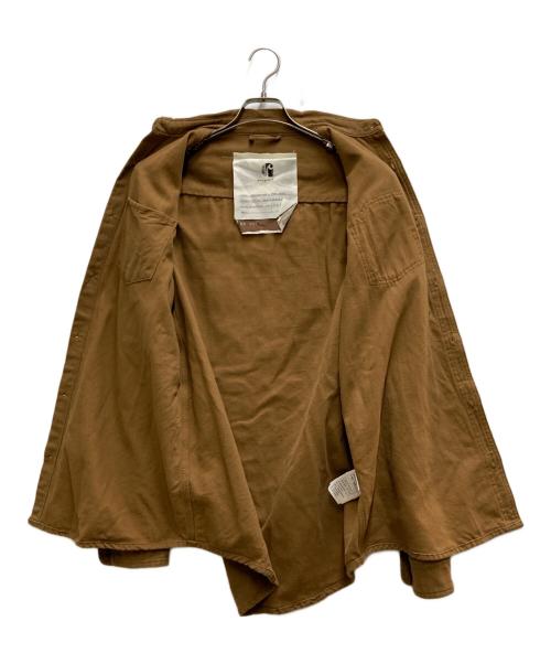 CarHartt（カーハート）CarHartt (カーハート) toogood (トゥーグッド) THE DRAUGHTSMAN X TONY SHIRT ブラウン サイズ:XSの古着・服飾アイテム
