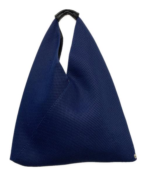 MM6 Maison Margiela（エムエムシックスメゾンマルジェラ）MM6 Maison Margiela (エムエムシックスメゾンマルジェラ) クラシックスモールバッグ ネイビーの古着・服飾アイテム