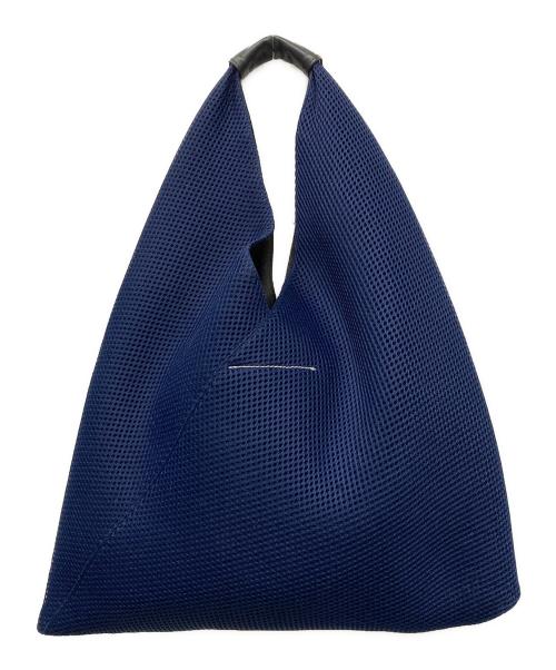 MM6 Maison Margiela（エムエムシックスメゾンマルジェラ）MM6 Maison Margiela (エムエムシックスメゾンマルジェラ) クラシックスモールバッグ ネイビーの古着・服飾アイテム