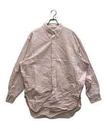 THE SHINZONE（ザ シンゾーン）の古着「BIG SHIRTS」｜ピンク