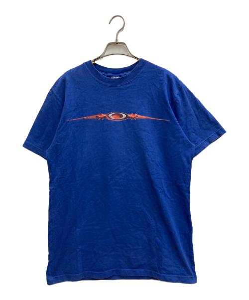 OAKLEY（オークリー）OAKLEY (オークリー) 00’sプリントTシャツ ブルー サイズ:Mの古着・服飾アイテム