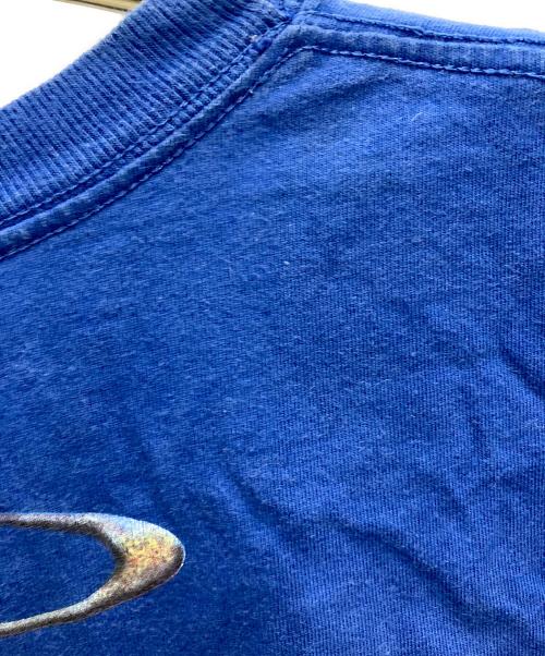 OAKLEY（オークリー）OAKLEY (オークリー) 00’sプリントTシャツ ブルー サイズ:Mの古着・服飾アイテム