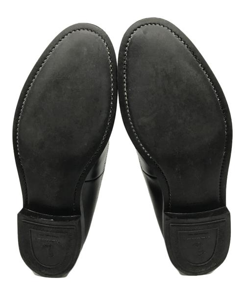 REGAL（リーガル）REGAL (リーガル) ウイングチップタッセルローファー ブラック サイズ:US 8の古着・服飾アイテム