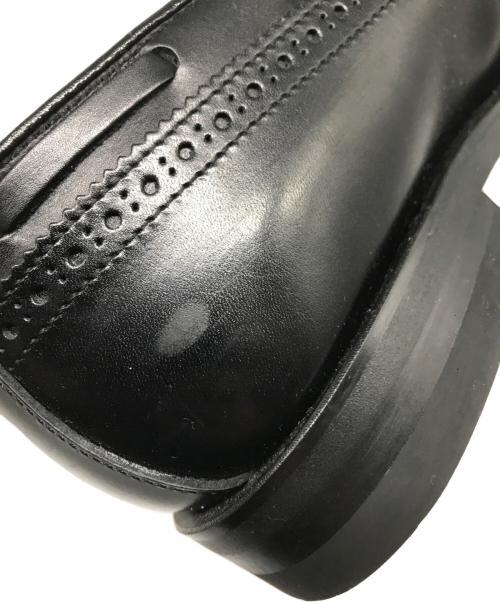 REGAL（リーガル）REGAL (リーガル) ウイングチップタッセルローファー ブラック サイズ:US 8の古着・服飾アイテム