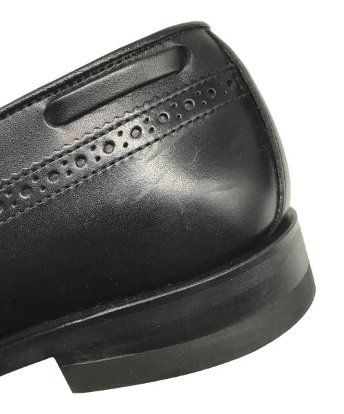 REGAL（リーガル）REGAL (リーガル) ウイングチップタッセルローファー ブラック サイズ:US 8の古着・服飾アイテム