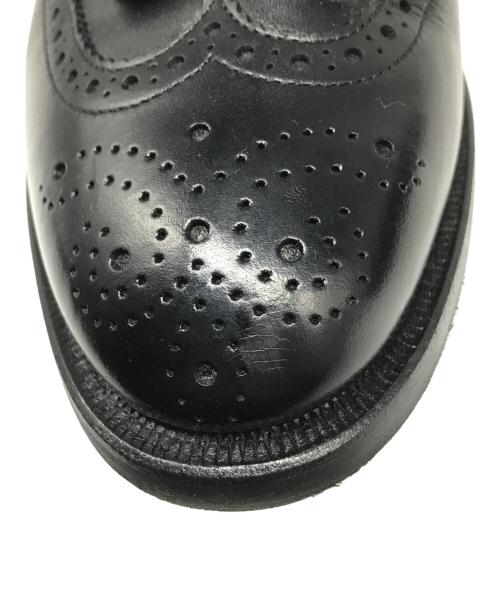 REGAL（リーガル）REGAL (リーガル) ウイングチップタッセルローファー ブラック サイズ:US 8の古着・服飾アイテム
