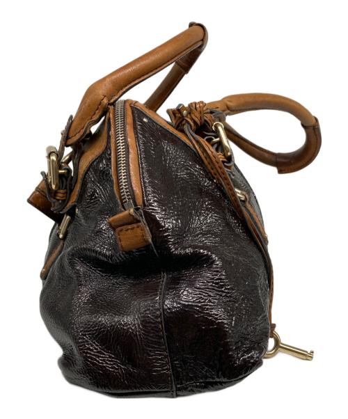 Chloe（クロエ）Chloe (クロエ) ハンドバッグ パディントン ブラウンの古着・服飾アイテム